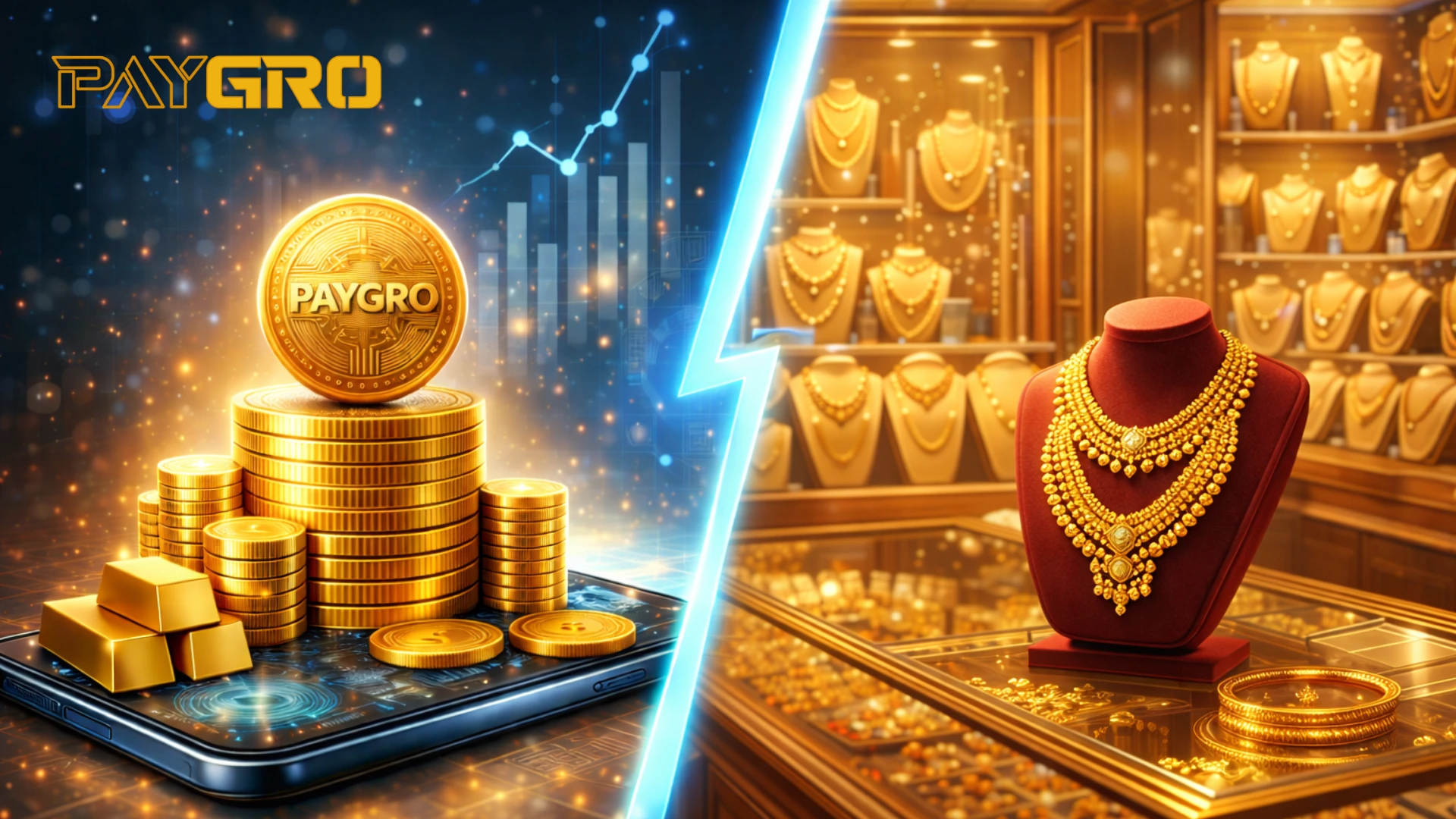 Buying Gold from an App vs Jewellery Store: Which Is Better for Indian Investors in 2025? (PayGro Guide)