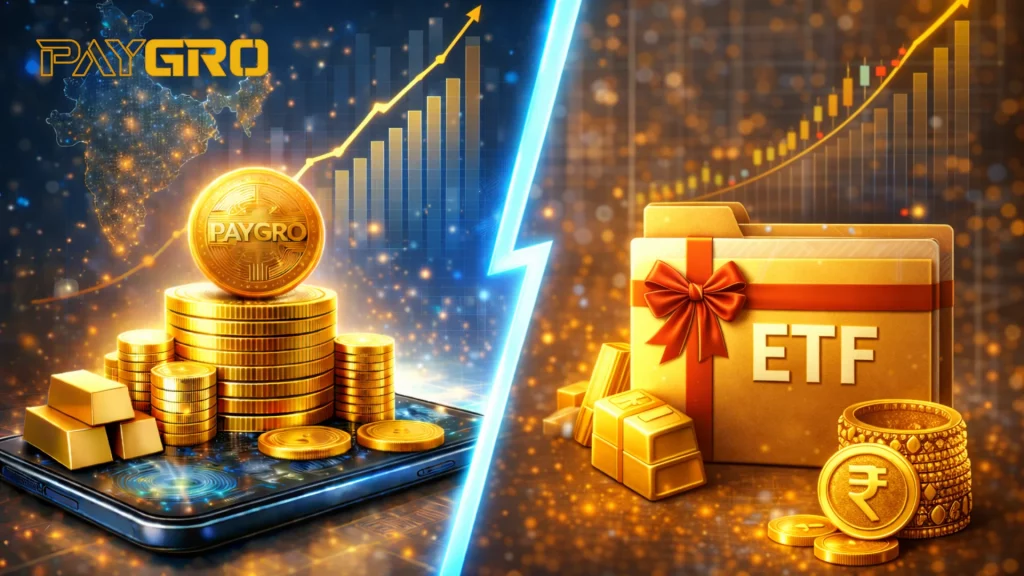 Digital Gold vs Gold ETF in India — Which Is Better for You in 2025? (PayGro Deep Dive)